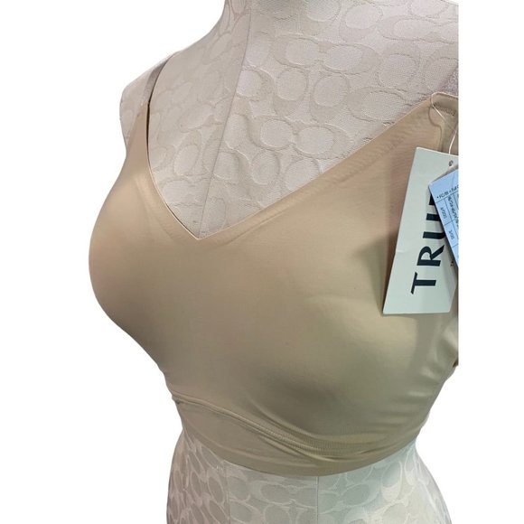 XL The True Body Triangle Convertible Strap Bralette New Nude - Picture 2 of 10